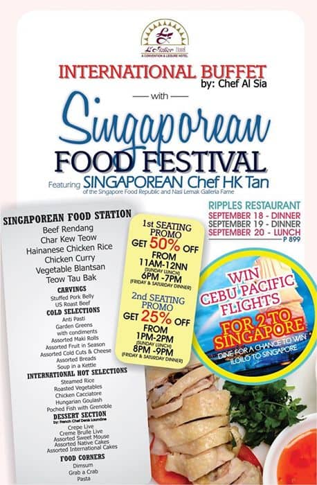 singaporean food festival