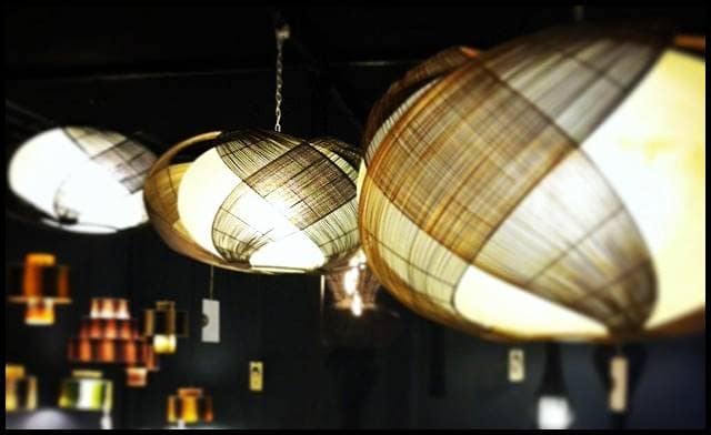 The Obi Squash Hanging Lamp by Christina Gaston at the Hacienda Crafts Company